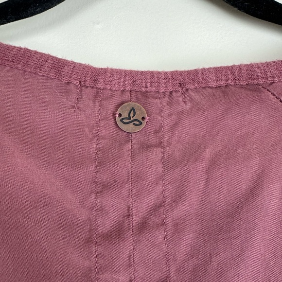 Prana Hensley Henley Dress Mauve Size Small - Picture 8 of 15